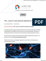 PNL o Que É e Como Pode Ser Aplicada Ao Coaching - SistemizeCoach