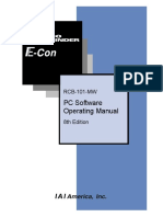 PC Software Operating Manual: RCB-101-MW