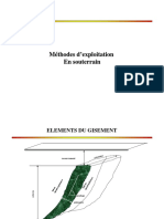 Méthodes D'exploitation en Souterrain 2 2