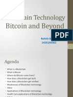 Blockchain Technology: Bitcoin and Beyond