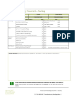 HVAC Commissioning Document - Ducting