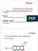 2D Arrays