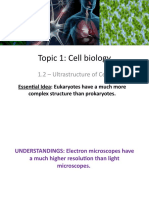 1.2 Ultrastructure of Cells