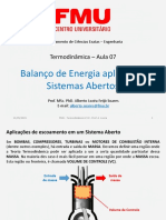 Termodinamica V 3.0 Aula 07 Sistemas Abertos