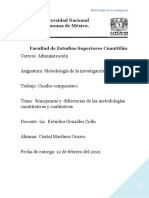 Metodologia Cualitativa Vs Cuantitativa