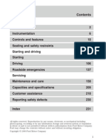 2000 Ford Ranger Owners Manual