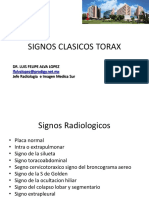 Signos Clasicos de Torax