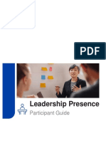 Leadership Presence: Participant Guide