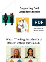 Supporting Dual Language Learners