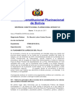 Setencia Accion de Libertad Revisar