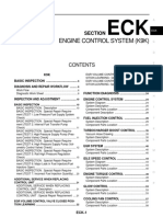 Engine Control System (K9K) : Section