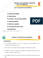 EE3706 - Chapter 5 - Operational Amplifiers