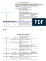 ISO 27001 Chequeo de Cumplimiento