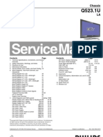 Philips LCD TV Q523.1U LA Service Manual