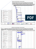 Cronograma de Ejecucion de Obra - Diagrama Gannt