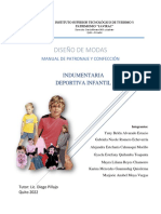 Manual de Indumentaria Deportiva Infantil