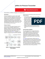 How To Select Amplifiers For Pressure Transmitter Applications