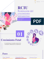 RCIU - Restriccion de Crecimiento Intrauterino