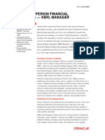 Hyperion Financial Reporting XBRL Datasheet