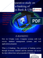 Comparative Study On E-Banking of Yes Bank & UBI