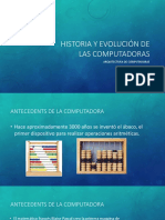 U1 Historia y Evolucion de Las Computadoras