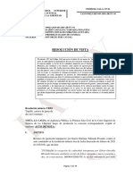 Resolución de Vista de Divorcio Por Causal