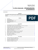 Using DRV To Drive Solenoids - DRV8876/DRV8702-Q1/DRV8343-Q1