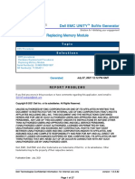 Dell EMC Unity - CRU Procedures-Replacing Memory Module