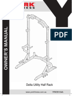 YRK55104A - York Delta Utility Half Rack Manual