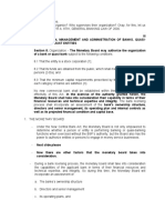 PRESENTATION Flow Organization of Banks