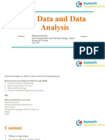 Big Data and Data Analysis: Offurum Paschal I Kunoch Education and Training College, Owerri