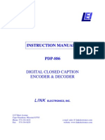 Product Manual - Link - PDP-886