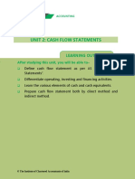 Unit 2: Cash Flow Statements: After Studying This Unit, You Will Be Able To