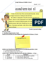 2MS 2nd Term Test Khelafi Mohamed Schoo