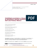 Viabilidad Economica y Financiera de La Ganaderia Caprina Extensiva en Mexico