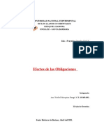 Efectos Según El Cumplimiento de Las Obligaciones