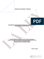 Informe Final Del Estado Situacional de La Administración Financiera Del Sector Público Febrero 2022 - LALEY