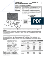 EXEMPLE DE DEVOIR TYPE BAC PREMIERE S SVT - THEMES 1 Et 2