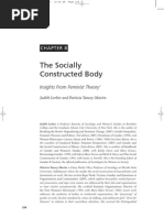 The Socially Constructed Body: Insights From Feminist Theory