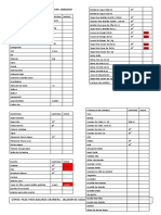 Requerimientos Semanales