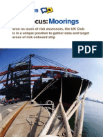 Mooring Risk Focus and Risk Assessment