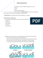 Dimensioning Practice: Threaded Fasteners