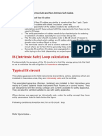 Difference Between Intrinsic Safe and Non-Intrinsic Safe Cables