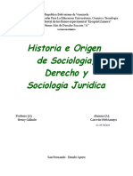 Historia de La Sociologia