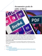 Descargar Documentos Gratis de Scribd Sin Subir Archivos