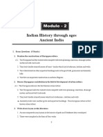 Indian History Through Ages Ancient India: Module - 2