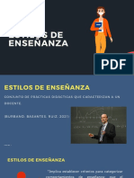 Estilos de Enseñanza