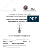 Practica #3, 1954380, Laboratorio Circuitos Electricos