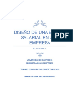 Diseño de Una Escala Salarial en Una Empresa