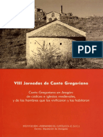 8as Jornadas de Canto Gregoriano